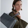 Mango Womne Quilted Leather Shoulder Bag