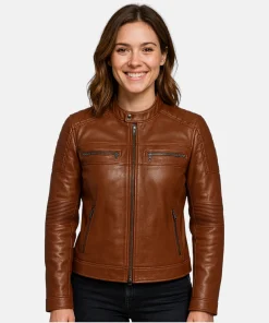 Men’s Brown VantaRacer Premium Leather girl