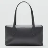 Quilted Leather Shoulder Mango Bag