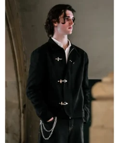 Shop SAINTP Fireman Clasp Black Jacket