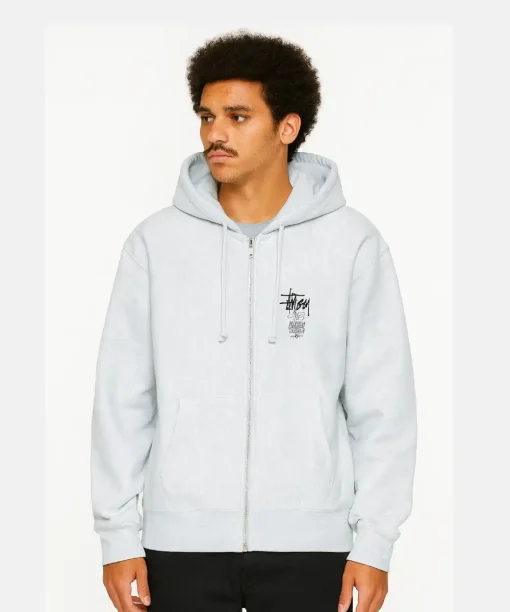 Stussy Swim White Hoodie