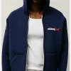 Wales Bonner Stussy Neoprene Hoodie – Navy