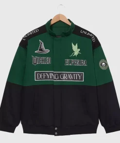 Wicked Elphaba Defying Gravity Racing Jacket