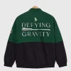 Wicked Elphaba Defying Gravity Racing Jacket Green