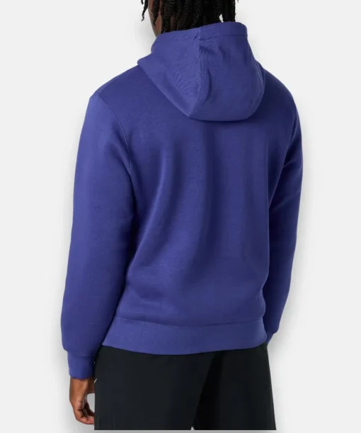 chicago marathon 2025 hoodie blue – back