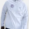 chicago marathon 2025 white windbreaker jacket men -back