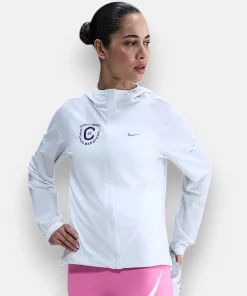 chicago marathon white jacket 2025 windbreaker women