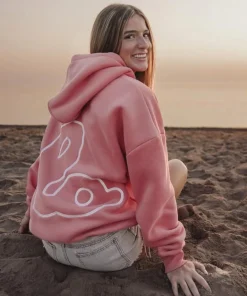 lola winters hoodie pink