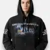 2008 global financial crisis Hoodie jacket – men