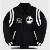 Golf Wang x Marty Supreme Rockwell Varsity Jacket Black