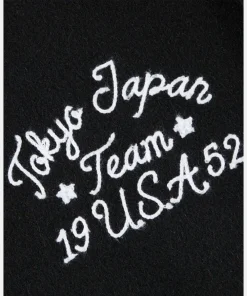 Marty Supreme Rockwell x Golf Wang Varsity Jacket Black