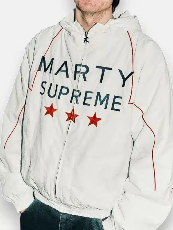 Marty Supreme White Jacket