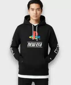 Playstation x New Era Hoodie – Black
