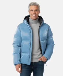 Andy Cohen New Year Kent-GLO High-Gloss Down Jacket