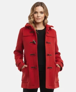 Charachter Lana Condor TV Series To All the Boys P.S. I Still Love You Lara Jean Red Duffle Coat