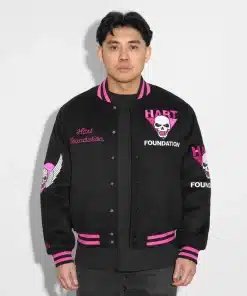HartFoundationBlackVarsityJacket
