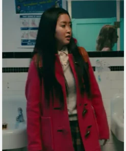 Lara Jean Red Coat