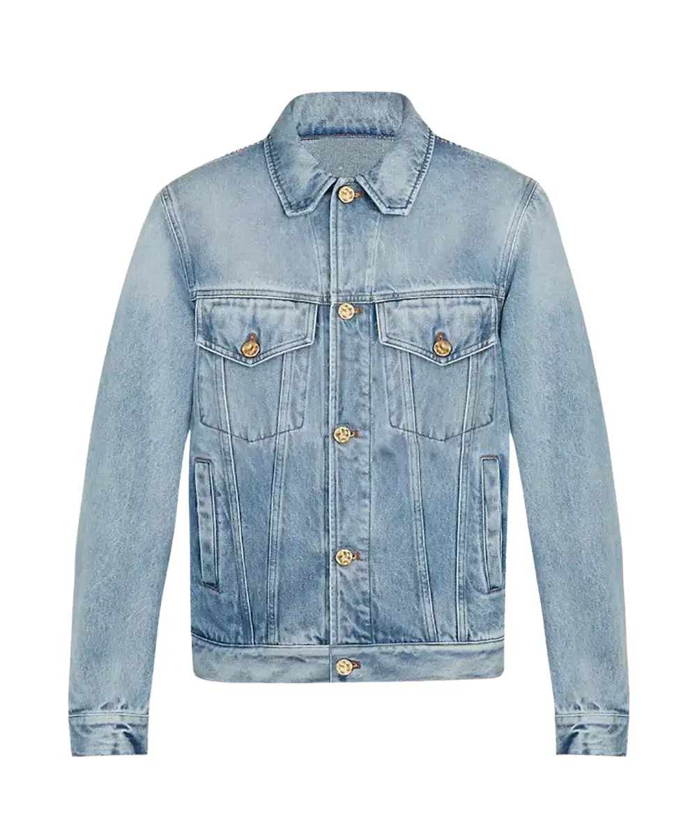 Lebron James Blue Denim Jacket
