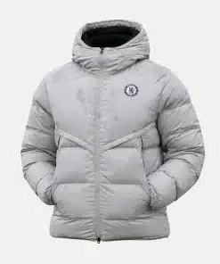 Liam Rosenior Grey Puffer Jacket