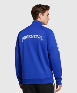 Men’s Argentina Originals Adidas Sports Track Blue Jacket