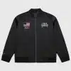 Mitchell & Ness Team USA Coach Snoop Black Satin Jacket