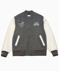 Mitchell & Ness Team USA Coach Snoop Varsity Jacket