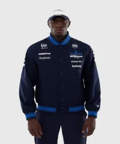 New Era x Atlassian Williams F1 Team Bomber Jacket