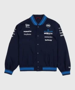 New Era x Atlassian Williams F1 Team Varsity Jacket