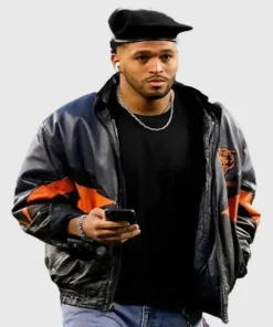 Roschon Johnson Wild Card Playoffs Chicago Bears Jacket