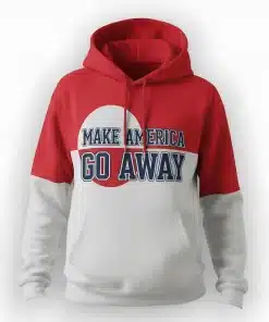 Shop Greenland Make America Go Away Pullover Hoodie