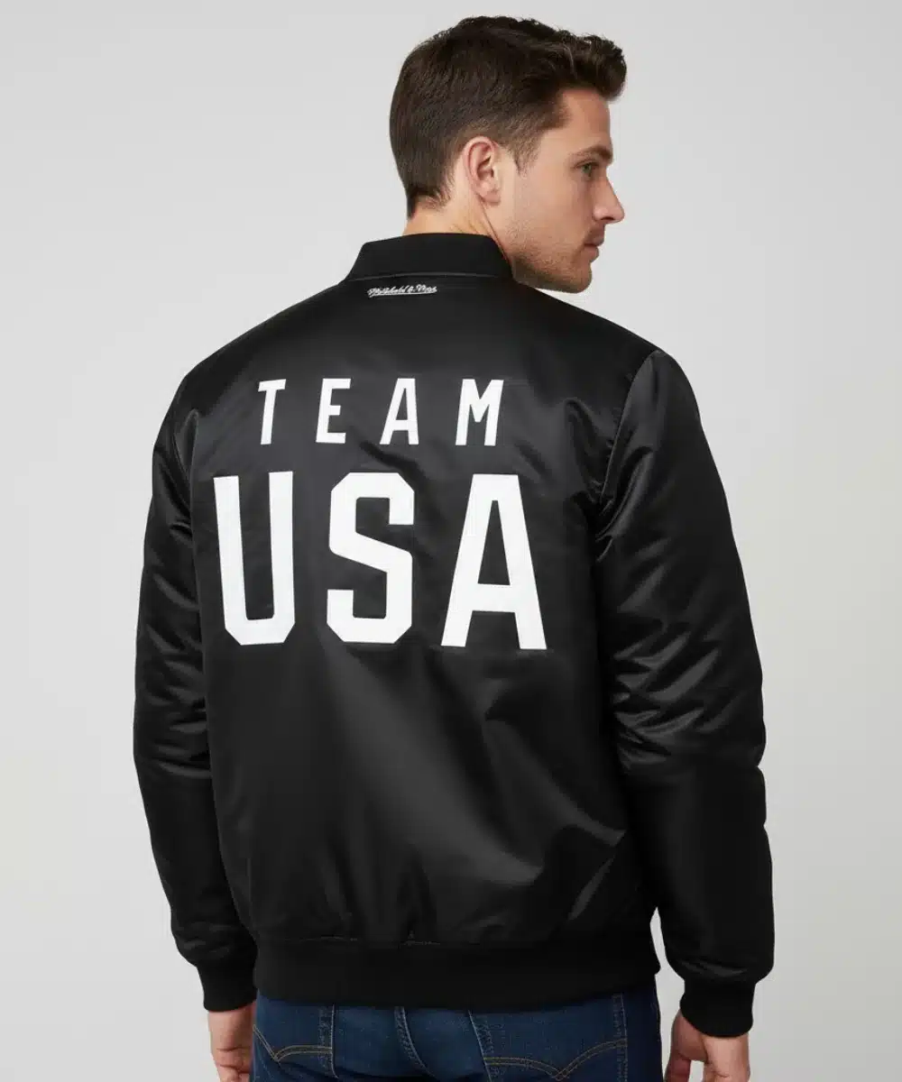 Team USA Coach Snoop Black Jacket