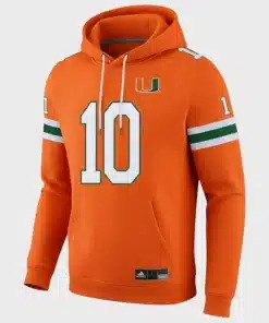The U miami hurricanes malachi toney jersey hoodie