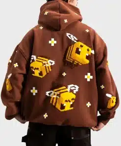 Very Cool x Minecraft The Bee Pullover Fleece Hoodie