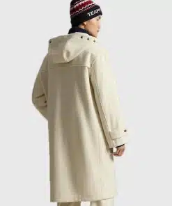 Winter Olympics 2026 Men’s Polo Ralph Lauren Team USA Opening Ceremony Toggle long Coat – Cream