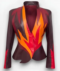 buy dua lipa new year fire flame Jacket