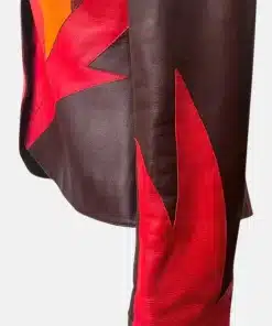 dua lipa new year fire flame Jacket sleeves