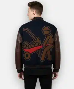 lil yachty nike x concrete boys varsity bomber jacket