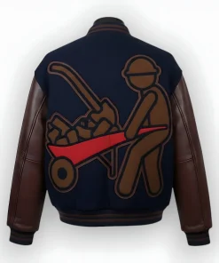 lil yachty nike x concrete boys varsity jacket back